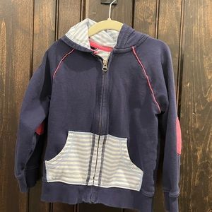 Hanna Anderson Girls Zip Up Jackey Size 110 (size 5)